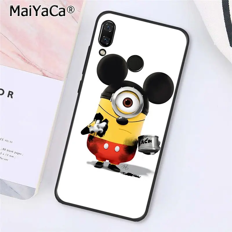 A3 MaiYaCa милый Миньон банан желтый человек чехол для телефона Xiaomi Redmi4X 6A S2 Go Redmi 5 5Plus Note4 Note5 7 Note6Pro - Цвет: A3