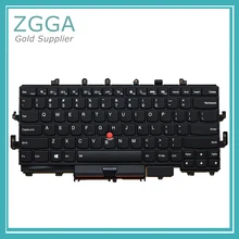 Подлинная Новинка для lenovo Thinkpad X1 Йога английская клавиатура макет встроенный Keyset с подсветкой 00PA042 00PA072 01AW927 00JT888
