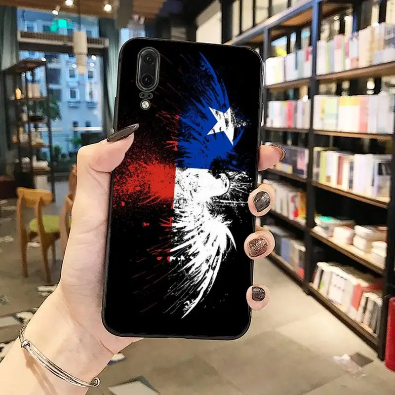 cute phone cases huawei Quốc Gia Chile CL Chile Grungy Cờ Ốp Lưng Điện Thoại Funda Cho Huawei P9 P10 P20 P30 Lite 2016 2017 2019 Plus pro P Thông Minh phone case for huawei Cases For Huawei