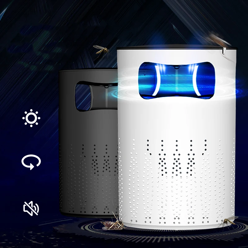 2020 Mosquito Killer Lamp No Noise No Radiation UV Night Light USB Insect Killer Bug Zapper Mosquito Trap Lantern Repellent Lamp