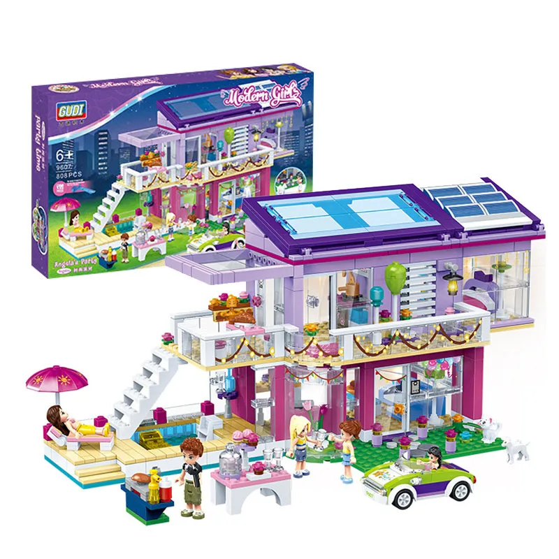 

Friends Girl Series Building Blocks Kids Toys House Designer Toy Gifts Compatible Legoinglys