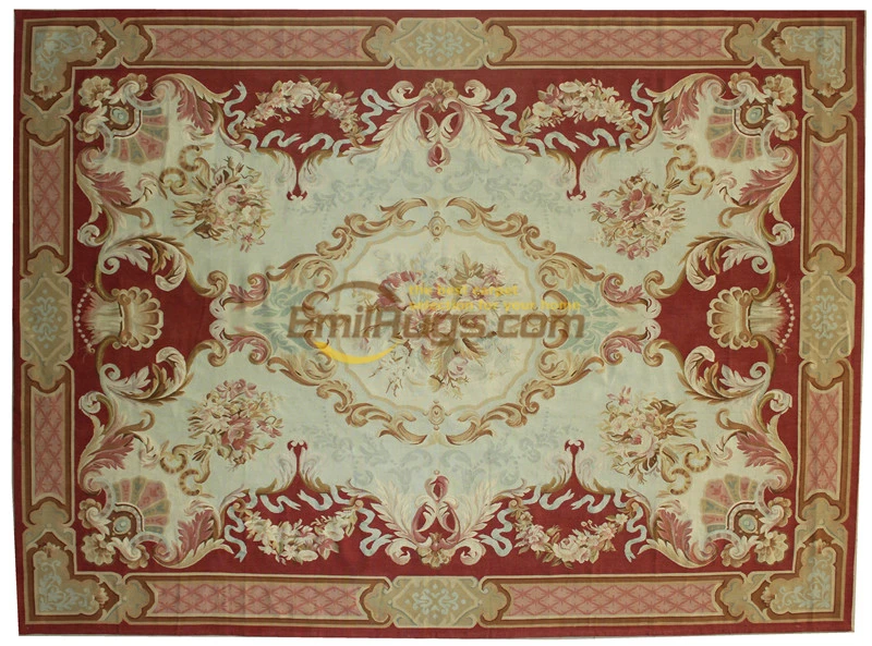 2582 Французские ковры aubusson спальня небольшой роскошный, Классический суд гостиной двери Concisegc88aubyg2 - Цвет: 2582