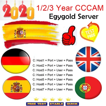 

2020 Stable Satellite Cccam Clines Spain Poland Portugal Receptor Europe Cccam Germany Decoder Europe 7 lines Gtmedia V8 NOVA V9