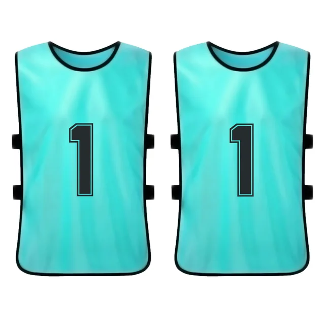 US $12.89 Outdoor Sports 6 PCS Adults Soccer Pinnies Quick Drying Football Jerseys Vest Breathable Team Train