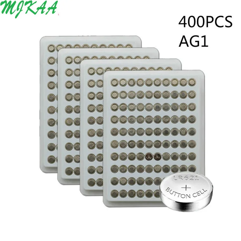

400PCS AG1 1.55V 364 SR621SW LR621 621 LR60 CX60 Alkaline Button Coin Cell Batteries Watch Battery