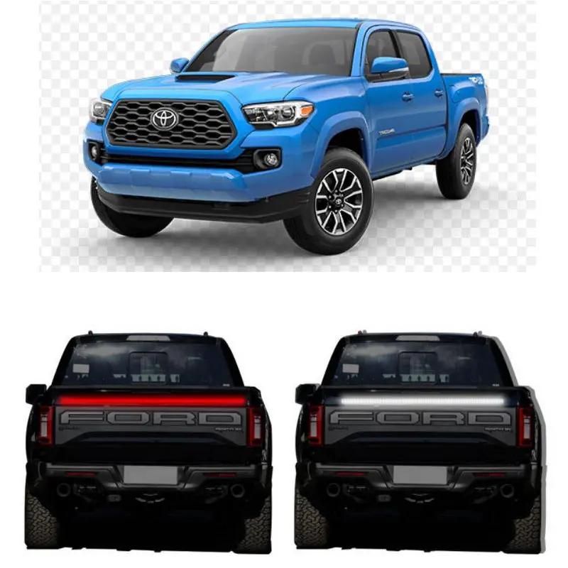 

120cm 150cm Car Led Brake Light Running Tail lights For Toyota Tacoma Hilux Pickup