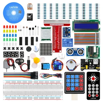 LAFVIN Super Starter Kit for Raspberry Pi, Model 4 3B+ 3B 3A+ 2B 1B+ 1A+ Zero W+ Diy Kit 1