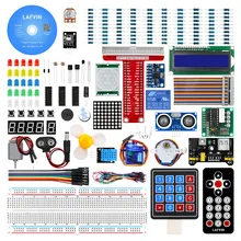 Lafvin kit para raspberry pi, modelo 3b + 3b 3a + 2b 1b + 1a + zero w + kit diy