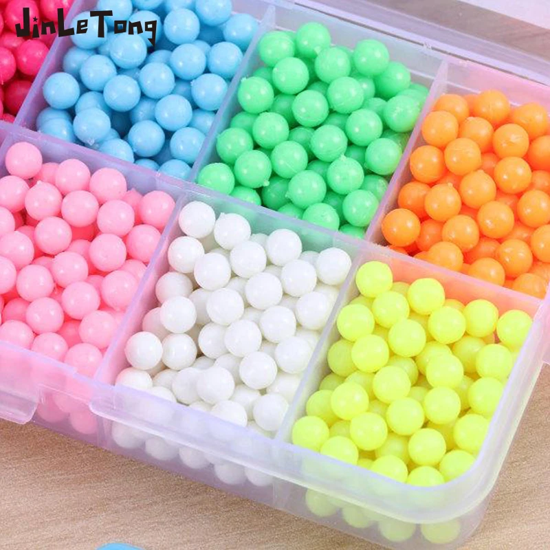 1200pcs 1 bag 10 grid water mist beads Hama beads toys Hama beads 3D puzzle DIY toys kids educational toys gift