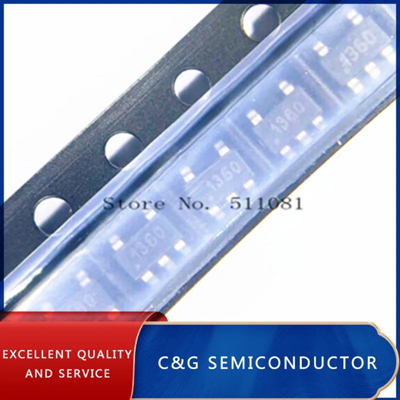 5PCS ZXLD1360ET5TA ZXLD1360ET ZXLD1360 SOT23 6|sot23-6|10pcspcs ...