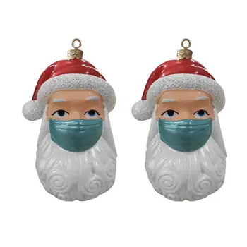 

40# 2/3/4/5 PCS Personalized Santa Claus Of Ornament 2020 Christmas Holiday Christmas tree Decorations navidad новый год
