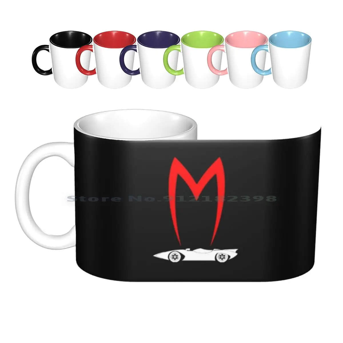Love Ceramic Mugs Tazze Da Caffè Tazza Da Tè Al Latte Anime E Manga Car Demon Days Go Japan Japanese Mach 5 Lover Creative Trending