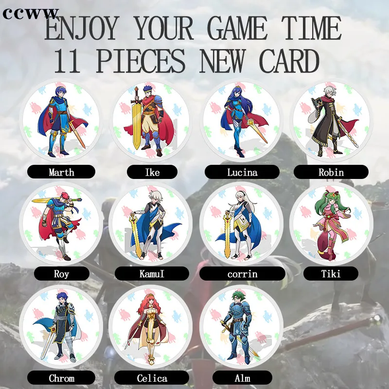 11-Pieces-Fire-Emblem-ThreeHouses-Amiibo-Cards-NTAG215-Printed-NFC-Card-with-Free-Storage-Box (1)