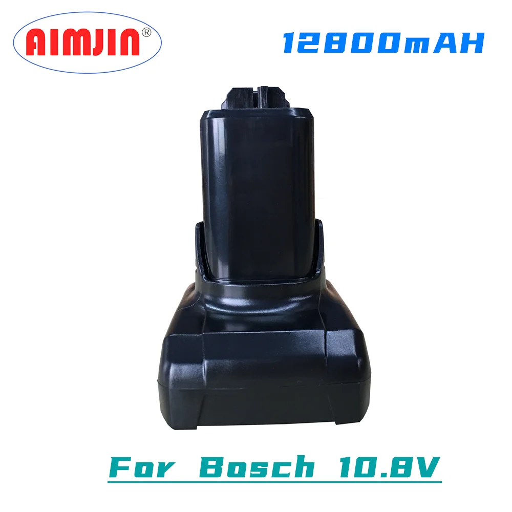 Aggiorna La Batteria Per Elettroutensili Sostituibile Da 12800Mah Per Bosch 12V Bat411 Bat411A Bat412 Bat412A Bat413 Gos Gli Gop Gsb