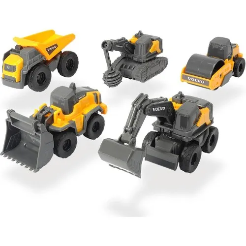 Dickie Toys Volvo Micro Business Machines Educational and Licensed Toy Set |