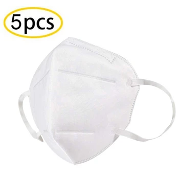 

Anti-particle Respirator Dust Mask Disposable Anti-pollution Riding Mask 5pcs