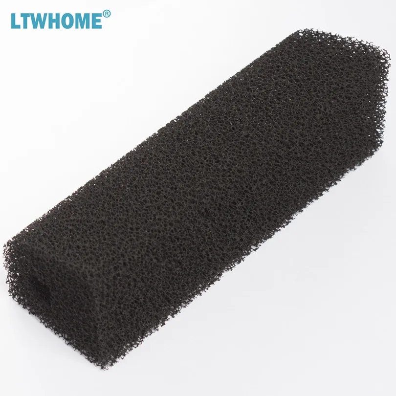 LTWHOME дизайн аквариума активные угольные губки совместимы с Ferplast Bluclear 05 губки подходят для внутреннего фильтра Bluwave