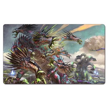 

(simon-dominic-brewer-zaxara)Board Game MGT Mat for Cards Game Playmat Size 60X35cm Mousepad Custom Design Rug with Free Giftbag