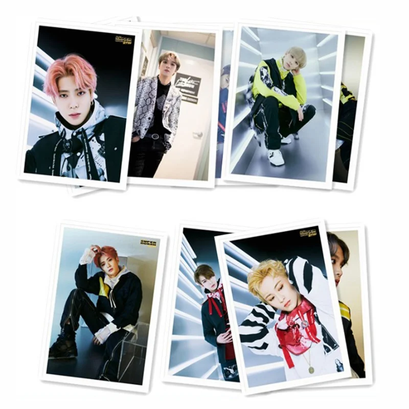 Горячая 40 шт./компл. Mini NCT127 мини 4-й альбом мы Супермен Lomo карты плакат самодельные бумажные фото карты игрушек, для подарка, для фанатов