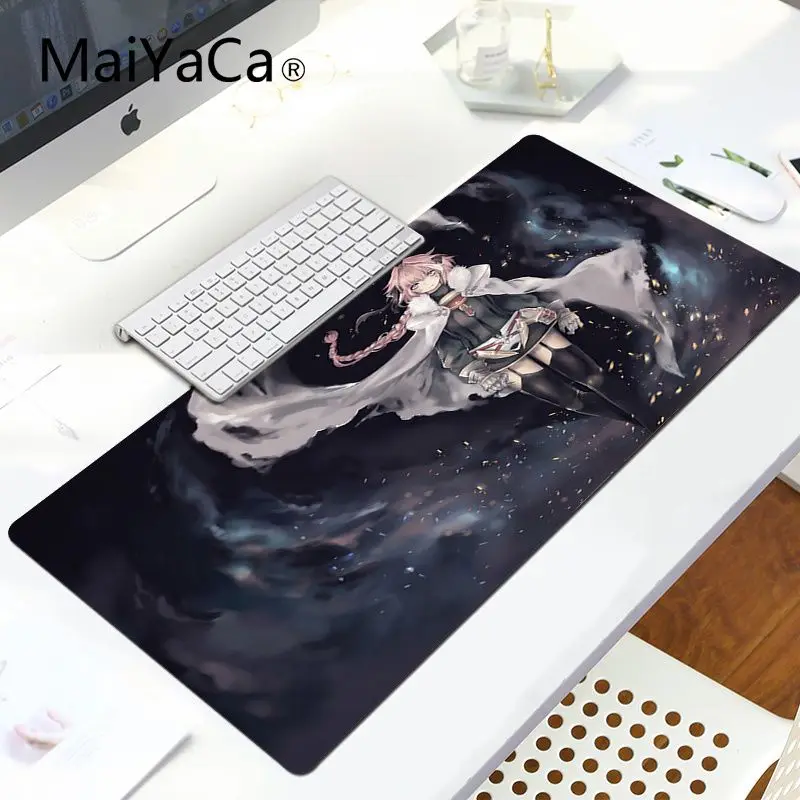 MaiYaCa дизайн astolfo аниме прочный резиновый коврик для мыши подставка для ноутбука игровой коврик для мыши - Цвет: LockEdge 30x80cm