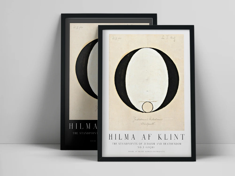 

Hilma af Klint Exhibition Retro Poster Minimalist Art Canvas Print Abstract Painting Wall Picture for Living Room Home Decor