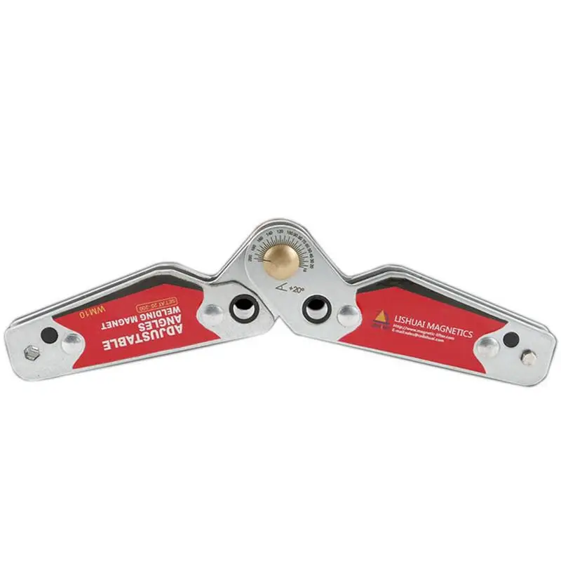  WM10 Adjustable Magnetic Neodymium Welding Positioner Locator Tools With Wrench Welding Fixed Fixtu