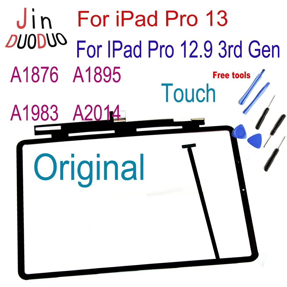 

Оригинальный сенсорный экран для iPad Pro 12,9 3-го поколения A1876 A1895 a53, A2014, дигитайзер сенсорного экрана для iPad Pro 13, Сменное Сенсорное стекло