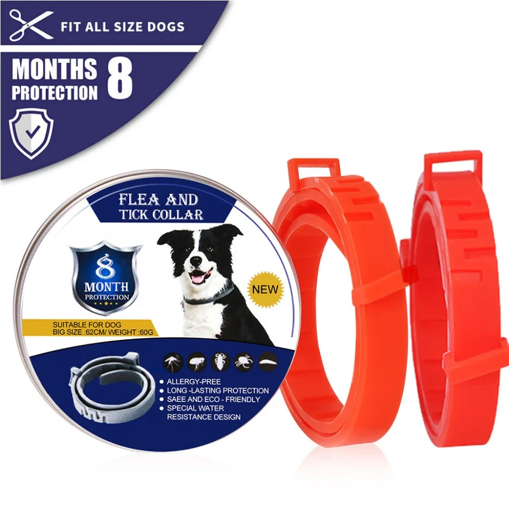 2pcs dog collar anti-mosquito deworming in addition to licking cat dog collar silicone + rubber + essential oil waterproof 30N11 (14)