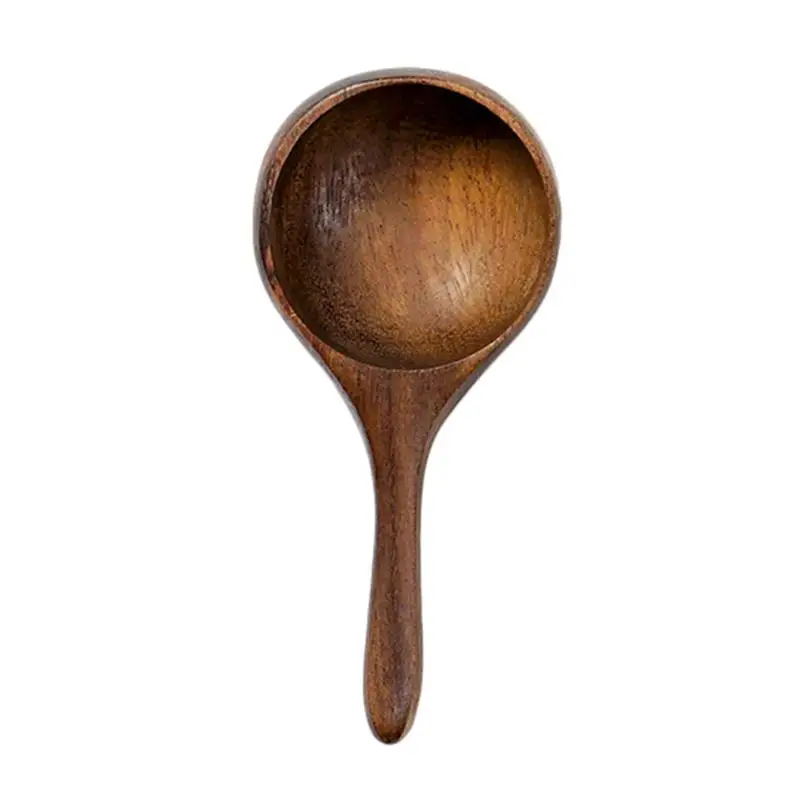 

1PC Multifunction Wooden Spoon Mini Coffee Bean Spoon Milk Powder Measuring Spoon Kitchen Tool For Liquid Spice Powder