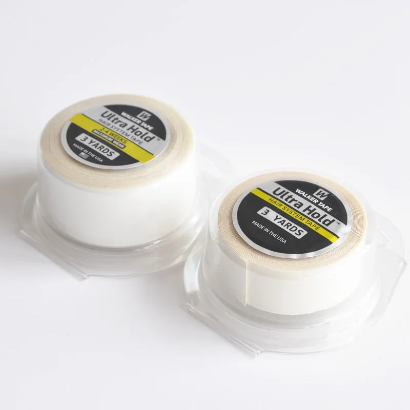 Fita do Sistema de Cabelo para a Extensão da Fita Peruca do Laço Jardas Ultra Segure Fita Adesiva Dupla Face - Fechamento 3 3 a extensão da fita peruca do laço fechamento