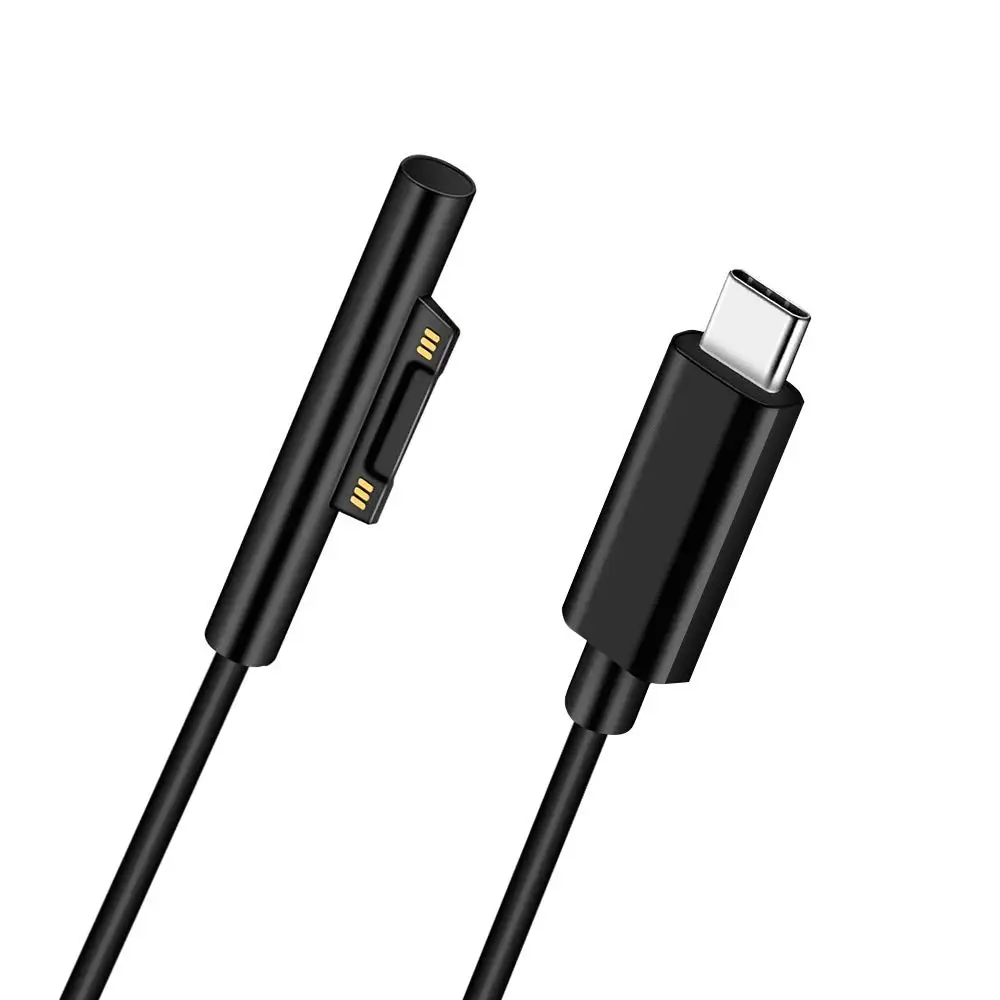 Megoo USB C зарядный кабель 15V PD зарядки для microsoft Surface Pro 6/5/4/3, Surface Book 2/1, поверхности, поверхность ноутбука 2/1