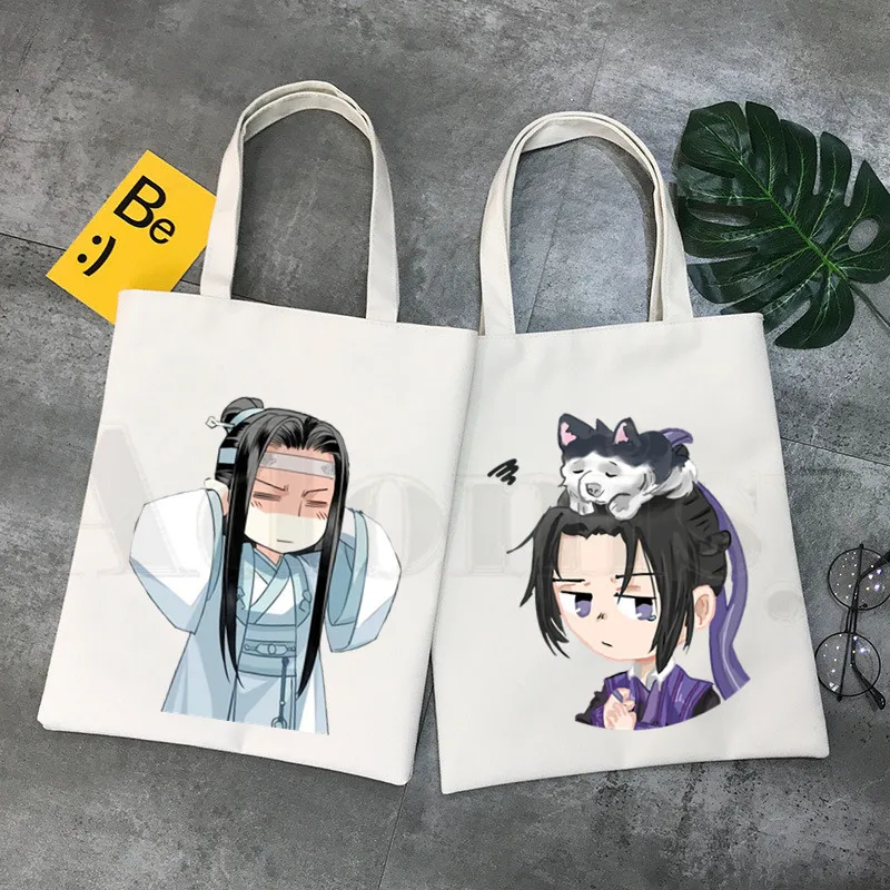 Аниме Mo Dao Zu Shi Wei WuXian Lan Wangji Harajuku сумки через плечо повседневные для покупок