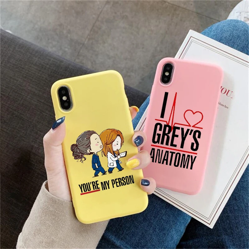 Роскошный чехол Greys Anatomy для huawei P30 P20 P10 Pro Lite Plus, мягкий силиконовый чехол для телефона с надписью You are my person Coque