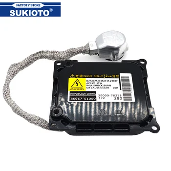 

SUKIOTO OEM Replacement Xenon D4S D4R Ballast DDLT003 KDLT003 85967-51050 8596751050 For ES350 GS350 RX350 HID Headlight Ballast