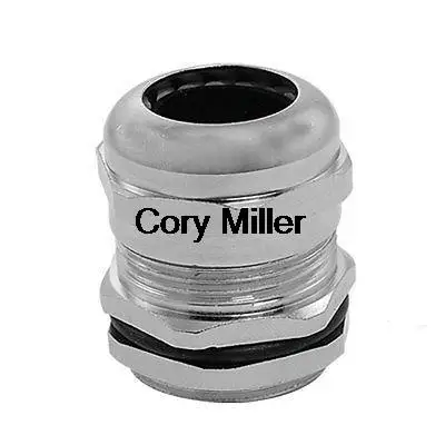 

Stainless Steel Male Thread Cable Gland Adapter PG21