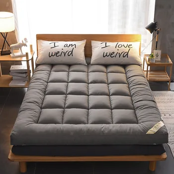 

Feather Velvet Soft Mattress Five-star Hotel Three-dimensional Thickened 10cm Mattress Student Dormitory Cushion Quilt