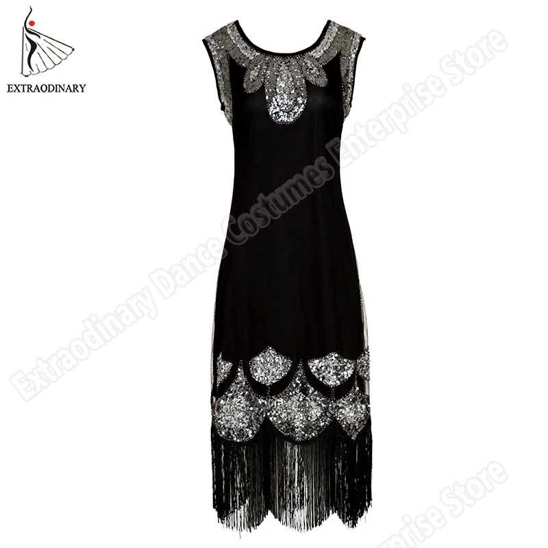 great gatsby fringe dress