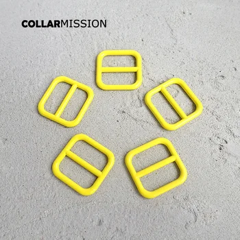 

50pcs/lot yellow adjustable buckle to adjust 20mm webbing sewing zinc alloy metal crafts stoving varnish CRZK20Y