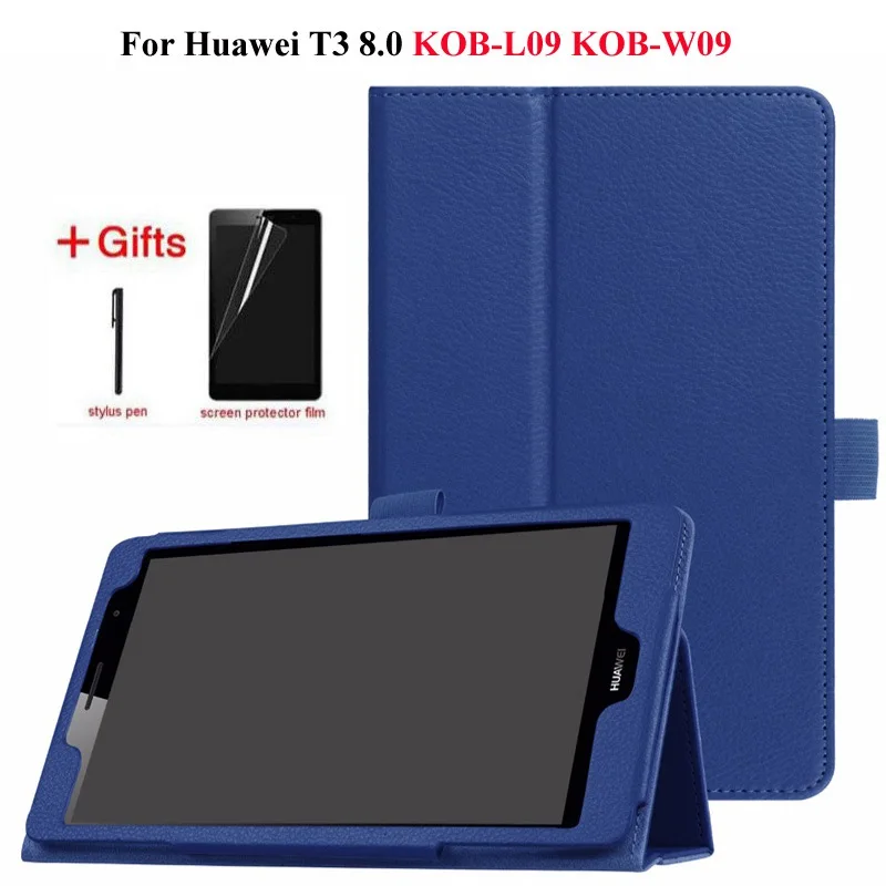 Чехол накладка для Huawei MediaPad T3 8 0 KOB L09 W09 чехол Honor PlayPad 2 + подарки|Чехлы планшетов и