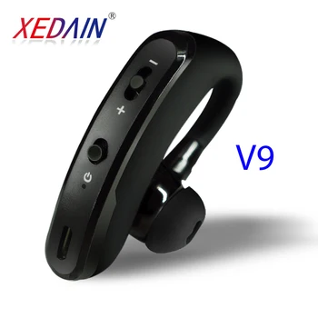 

V9 Car Handsfree Wireless Bluetooth Earphones Headphones Noise Reduce Business Headset With Mic Sport Auriculares For ISO Xiaomi