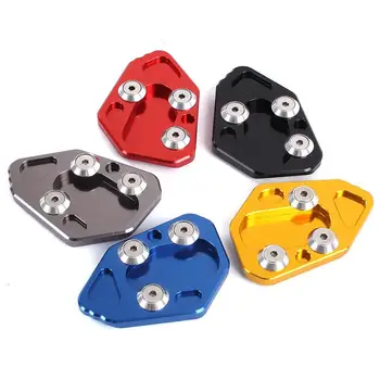 

High Strength Aluminum Motorcycle Kickstand Side Stand Pad Motorbike Motocross Motor Tripod Stand for BMW F800R HP2 R1200S