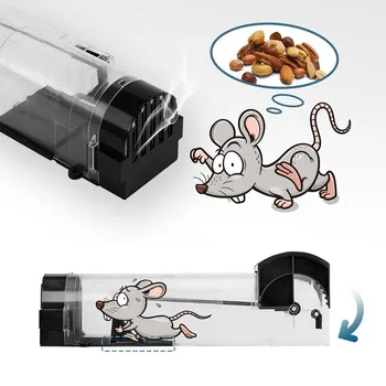 

New Automatic Mouse Killer Rat Trap Mice Mousetrap Rat Trap Cage Bait Capture Mouse Killer Cage