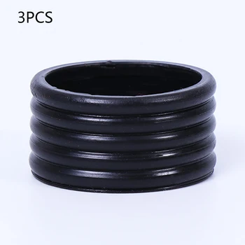 

Elastic Handle's Sweat Protector Silicone Stretchy Badminton Sports Tennis Grip Ring Absorb Band Racquet Racket Overgrip 3pcs