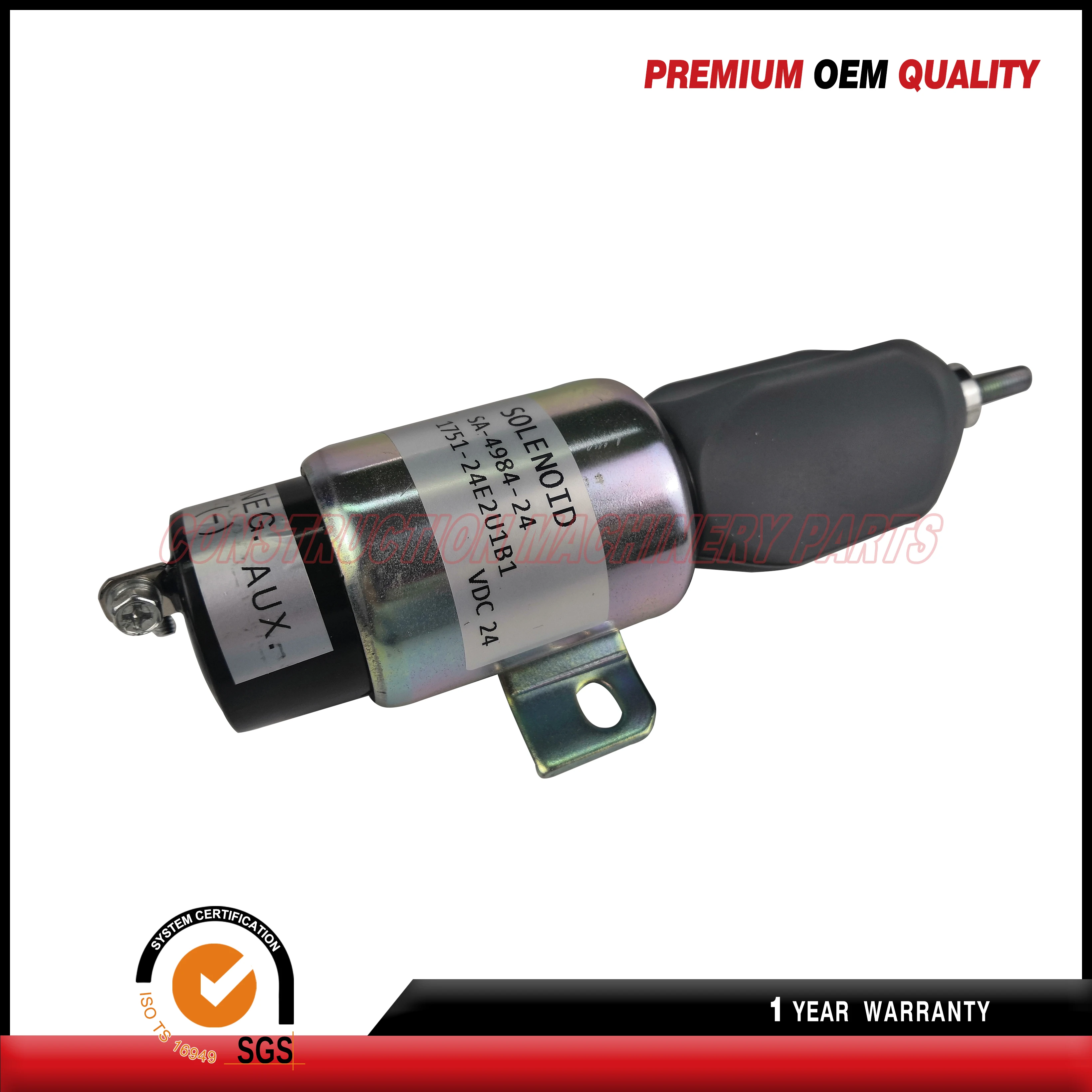 SA-4984-24 1751-24E2U1B1 электромагнитный клапан отключения подачи топлива для C UMMINS |