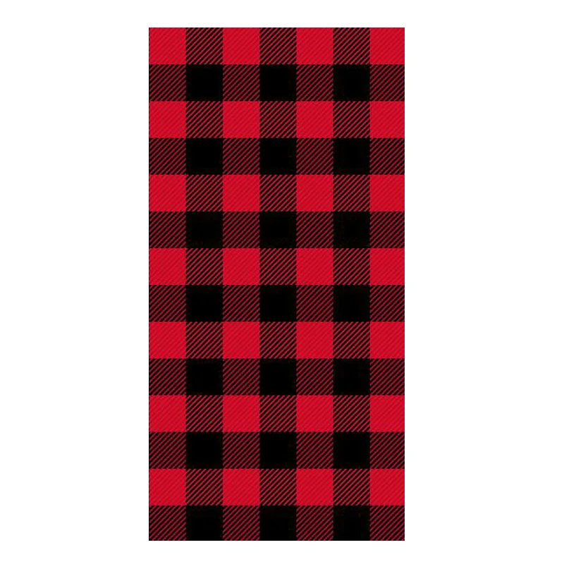 

Classic Red Buffalo Check Christmas Bath Beach Towel Rustic Buffalo Plaid Christmas Towel Holiday Sport Hand Hair Towels Gifts