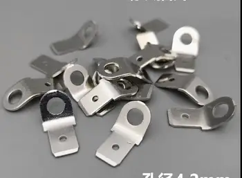 

100pcs 6.3 Insert Speaker Terminal Cold Press Terminal 6.3 With Hole Insert 4.2*0.8 Connector