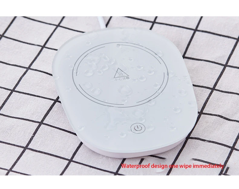 Подогреватель термостатическая подставка Подогрев coaster 16 Вт Электрический Подогрев кофейные кружки подогреватель напитков детские бутылочки подогреватель тепла