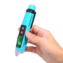 ЖК-дисплей умный индукционный провод обнаружения пробоя цепи тестер Тестирование напряжения переменного тока и ИК температуры JHL-18A