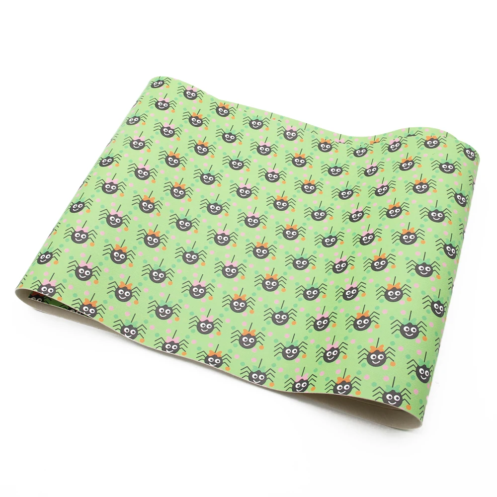 David accessories 30x140 см Хэллоуин Рождество искусственной синтетической кожи DIY декоративный шитья одежды сумки, 1Yc3902 - Цвет: 1064262004