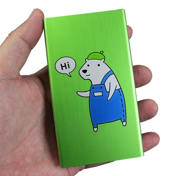 

20 Sticks Metal Aluminum Alloy Sliding Slim Cigarette Case For Lady Girl Lover Cute Cat Ukiyo-e LOGO Custom Made Color Printing